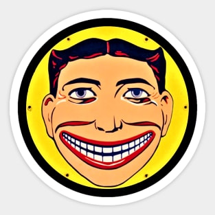 Funny face Sticker